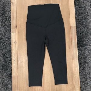 Zella Live In Maternity Crop Leggings (Medium)